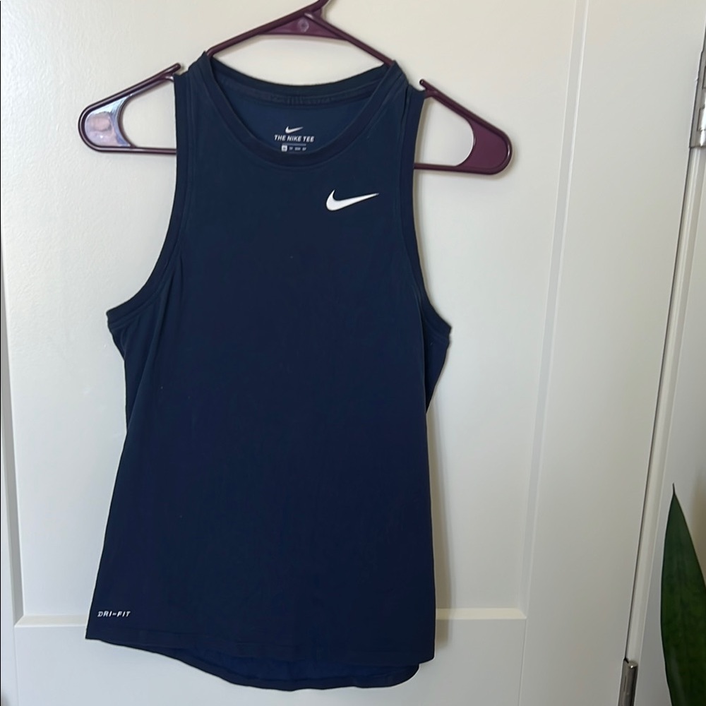 Nike Navy Dri-FIT Performance Tank